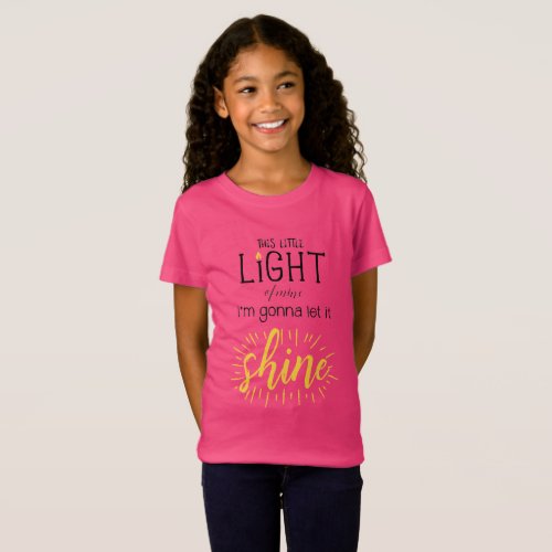 This Little Light of Mine Kids Shirt