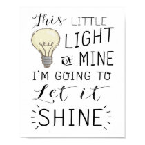 This Little Light of Mine Poster