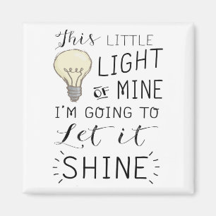 this little light of mine song magnet