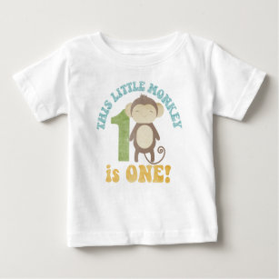 This Little Monkey Baby T-Shirt