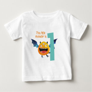 This little monster is One Baby T-Shirt