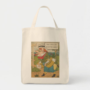  This little pig went to market  1879 Tote Bag