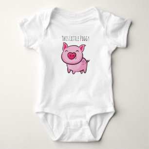 This Little Piggy Baby Sleeper Bodysuit