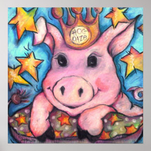 This Little Piggy Went to Hog Daze Poster