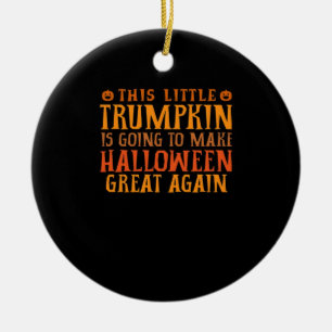 This Little Trumpkin Is Going To Make Halloween Gr Ceramic Ornament