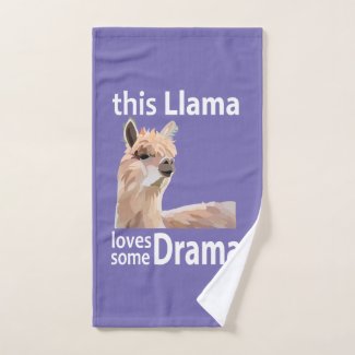 This Llama Loves Some Drama Funny Llama