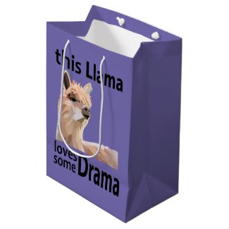 This Llama Loves Some Drama Funny Llama