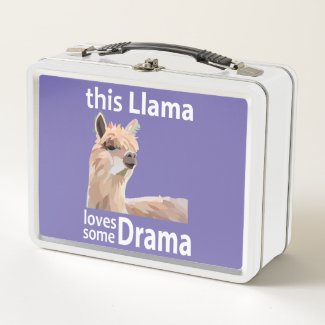 This Llama Loves Some Drama Funny Llama