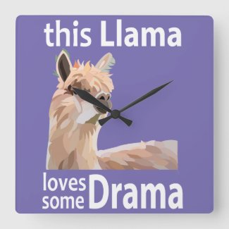This Llama Loves Some Drama Funny Llama