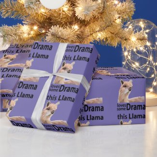 This Llama Loves Some Drama Funny Llama