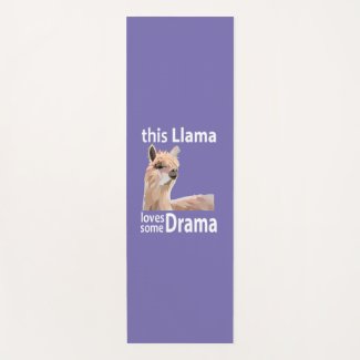 This Llama Loves Some Drama Funny Llama