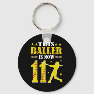 This Ller Is Now 11 Year Old Birthday Girl Softll Keychain