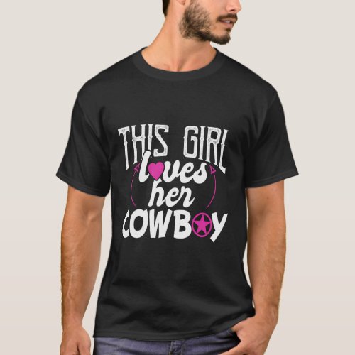 This Loves Her Cowboy Texas Dallas T_Shirt