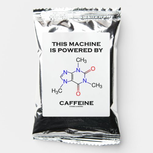 This Machine Is Powered By Caffeine Molecule Coffee Drink Mix