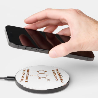 This Machine Is Powered By Chocolate Theobromine Wireless Charger