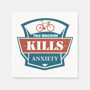This Machine Kills Anxiety Paper Napkins