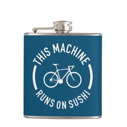 This Machine Runs On Sushi Bicycle Flask
