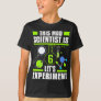 This Mad Scientist Is 6 Funny 6th Birthday Science T-Shirt