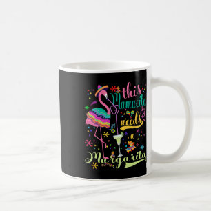 This Mamacita Needs A Margarita Cinco De Mayo Pink Coffee Mug