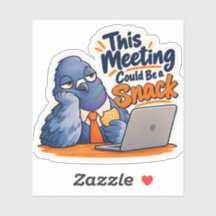 This Meeting Could Be a Snack Sticker