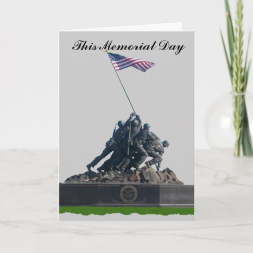 This Memorial Day Card