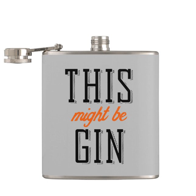 This might be gin flask (Opened)