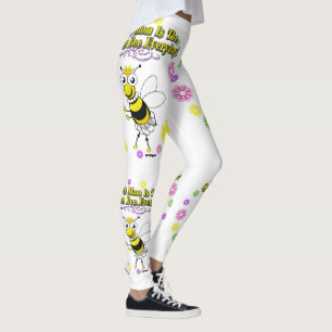 This Mom Is The Queen Bee Everyday Leggings