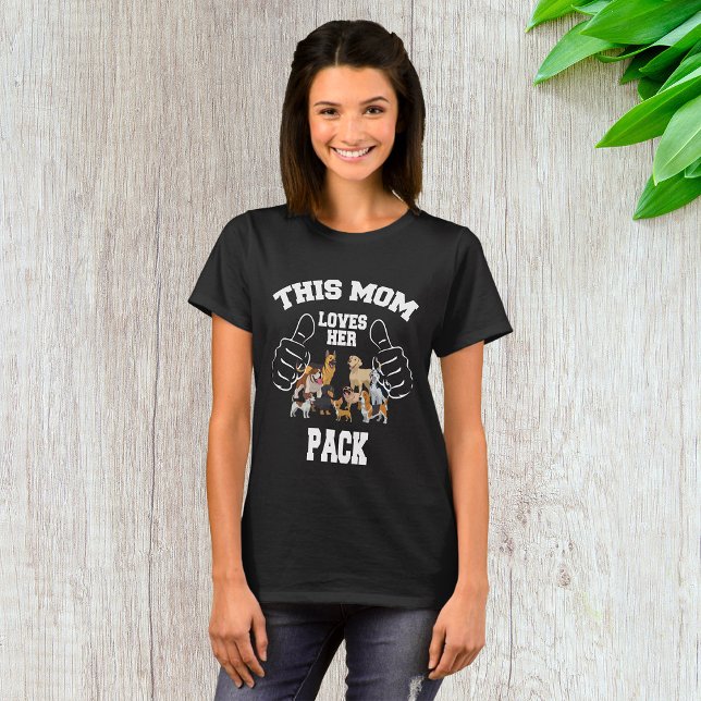 This Mom Loves Her Pack T-Shirt (Creator Uploaded)