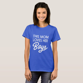 This Mom Loves Her Sons T-Shirt