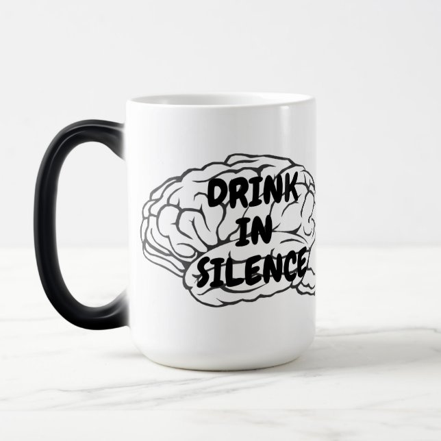 This mug is an advertisement for inner peace. (Left)