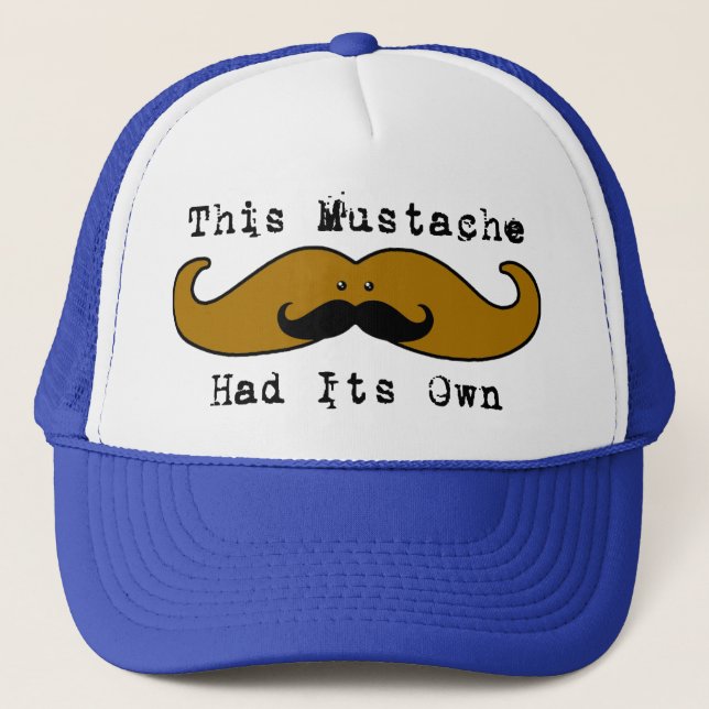 This mustache had its own mustache Hat 2 (Front)