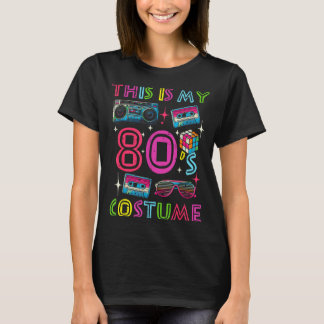 This My 80s Costume Cette Vintage Throwback Women  T-Shirt