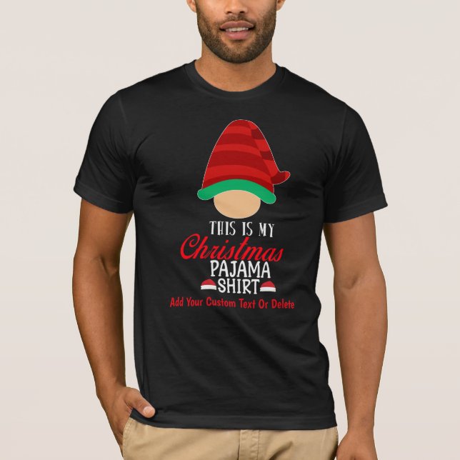 This My Christmas Pajama Funny Gift For Xmas T-Shirt (Front)