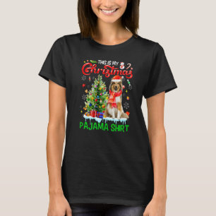 This My Christmas Pajama  Shetland Sheepdog Santa  T-Shirt