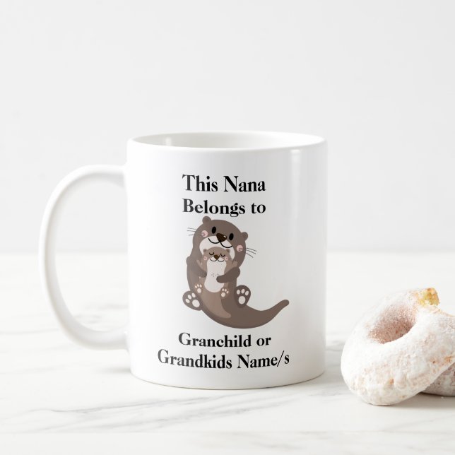 This Nana Belongs to...Personalizable Mug (With Donut)