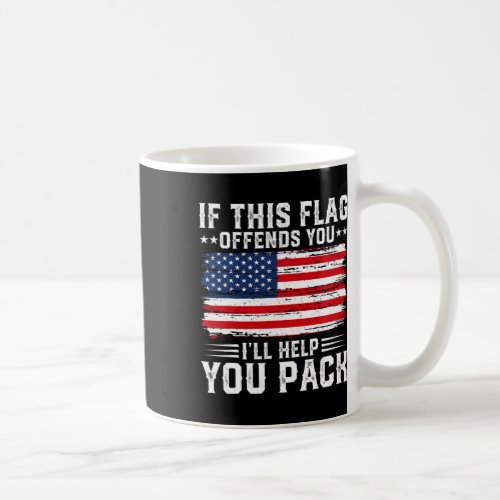 This Offends You Ill Help You Pack Usa American F Coffee Mug