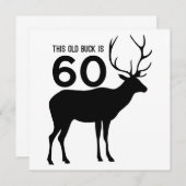 This Old Buck Is 60 (Front/Back)