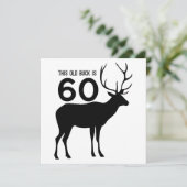 This Old Buck Is 60 (Standing Front)