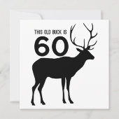 This Old Buck Is 60 (Front)