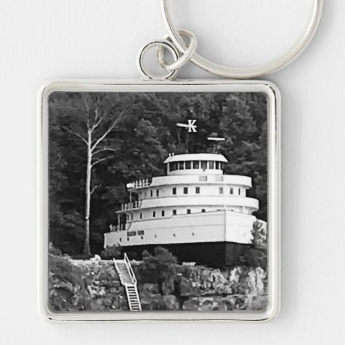 This Old Friend Put in Bay Photo  Keychain