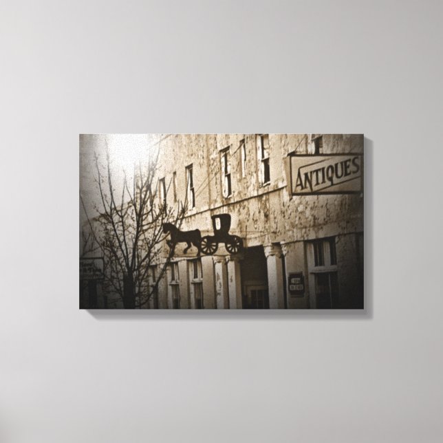 This Old Store Canvas Print (Front)