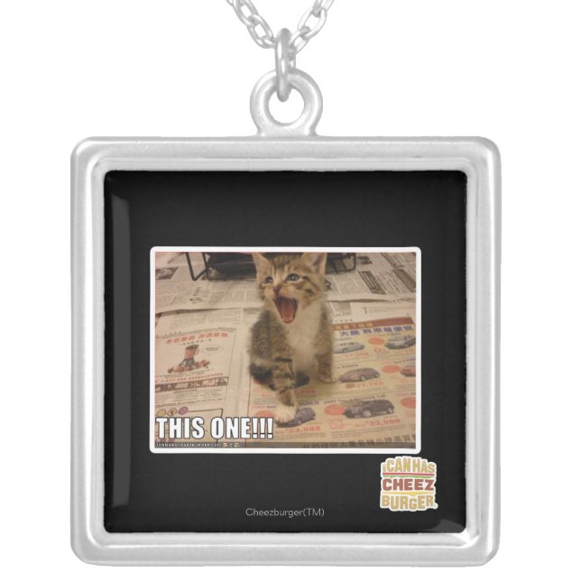 This one! silver plated necklace (Front)