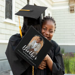 This Ones For You | Photo Memorial Graduation Cap Topper<br><div class="desc">"Looking for a special way to honor a loved one on your graduation day? Look no further - design your very own custom graduation cap topper featuring a cherished photo and a heartfelt message. Whether it's your brother, dad, grandpa, or any other special person in your life, give them a...</div>