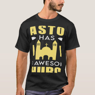 This Pastor Has An Awesome Church Clergy Appreciat T-Shirt