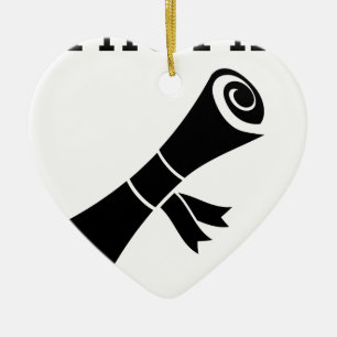 This PhD is no BS Ceramic Ornament