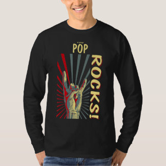 This Pop Rocks Vintage Retro Concert 70s 80s Funny T-Shirt
