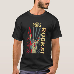 This Pops Rocks Vintage Retro Concert 70S 80S Funn T-Shirt
