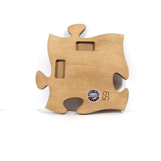 This Precious Child Puzzle-Themed Picture Frame (Back)