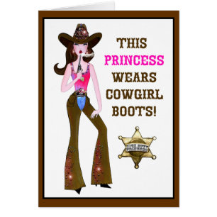 This Princess Wears Cowgirl Boots! Cards