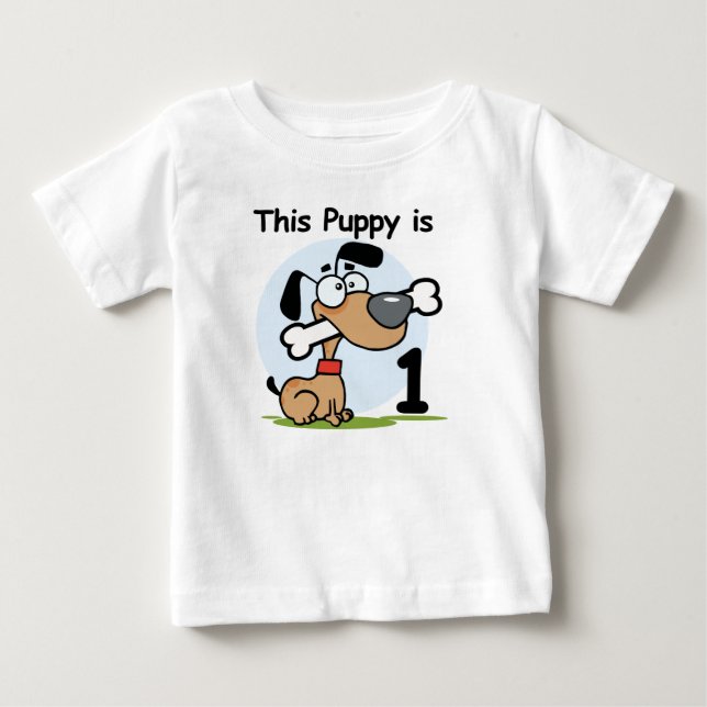 This Puppy 1st Birthday T shirts and Gifts (Front)